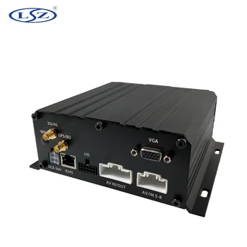 DVR mobil ambulanță 3G hard disk video recorder mașină de poziționare GPS de monitorizare gazdă 6channel AHD coaxial card SD mașină