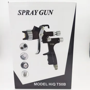 Noul Negru RP/1.3 duza T50 pistol de pulverizare cu Pistolul de protecție a mediului pistol de pulverizare rezervor vopsea auto repair spray Pulverizator de arma