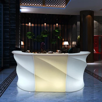 Creative LED luminos combinație val bar cabinet vin mobilier bar club de noapte eveniment cocktail KTV masă și scaun