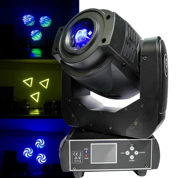 Noul LED 90W fața Locului în mișcare cap lumina pentru baruri de nunta spectacole de scenă dj show discoteci cu ecran LCD rotativ și trei prism