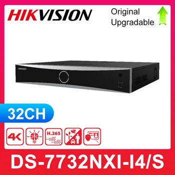 Original în engleză Hikvision DS-7716NXI-I4/S 16ch DS-7732NXI-I4/S 32Ch 1.5 U AcuSense 4K NVR Recorder Video de Rețea
