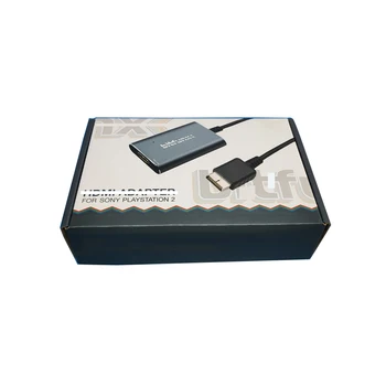 10 PC-uri Compatibile HDMI Adaptor pentru Sony PS2/PS3 cu RGB /component switch pentru a conecta PS2/PS3 pentru suport TV 480P/720P/480i/1080i