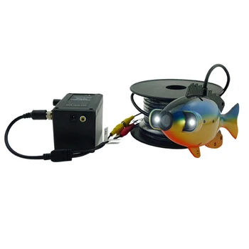 De Vânzare la cald Monitor 7 Inch Scule de Pescuit Subacvatic Camera 600TVL aparat de Fotografiat Impermeabil Cu 2 buc LED-uri lumini 20M Cablu