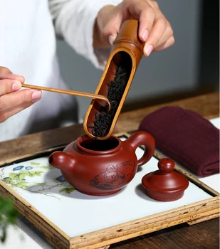 Dao Hong Hu China Ceainic Ceramica Ceainic Pentru Ceai Puer Ceai Oolong Set Handmade