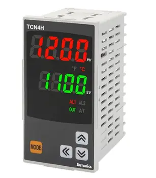 TCN4H-24R Temp Control, 1/8DIN, Dual display de 4 Cifre, PID de Control, a Releului de & SSR Ieșire 2 Ieșire de Alarmă, 100-240 VAC