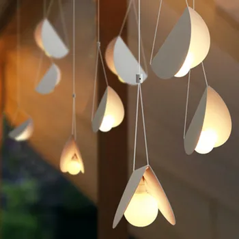 Japonia agățat lampă pandantiv lumini frânghie Decor Acasă E27 corp de iluminat restaurant hanglamp lampă de agățat