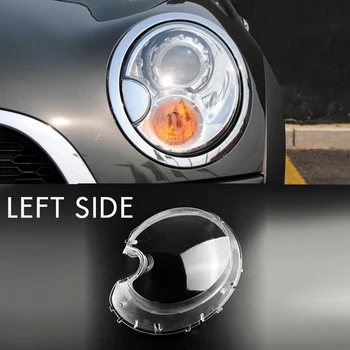 Pereche Pentru-BMW MINI R56 2009-2013 Lentile Far Acoperi Capul Lampa de Lumina Transparent FLampshade Coajă de Sticlă L+R