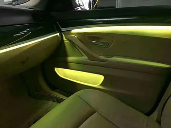 Pentru BMW seria 5 F10 F11, F18 2012-2017 conversie automată Mașină de usi de interior lumina ambientala iluminat decorativ prin central