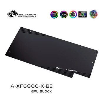 Bykski O-XF6800-X GPU Bloc de Răcire cu Apă Pentru XFX RX6800 de peste Mări Ediție,Cupru, Radiator Cu Backplane pentru Sistemul de Watercooling