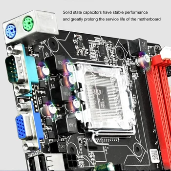 G31 Calculator Placa de baza Lga775 Ddr2 Doua Generație Suporta Core Xeon Cpu withLpt Com Interface
