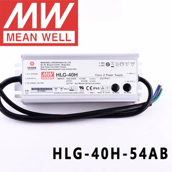 Mean Well HLG-40H-54AB pentru Street/high-bay/cu efect de seră/parcare meanwell 40W Tensiune Constantă de Curent Constant LED Driver
