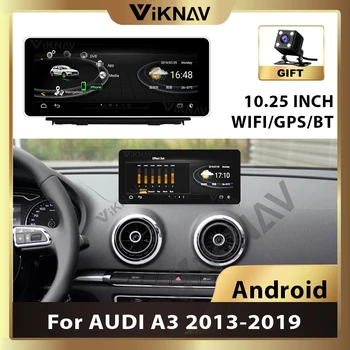 10.25 inch Auto Multimedia Player Radio Stereo Android 9.0 Navigare GPS Pentru AUDI A3 2013-2019 Touch Screen GPS Hartă