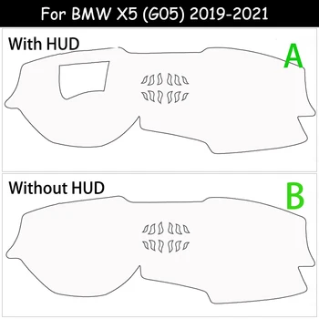 Anti-Alunecare, Anti-UV Mat pentru BMW X5 G05 2019 2020 2021 tabloul de Bord Pad Acoperire parasolar Dashmat Proteja Covorul Accesorii X5M Perna