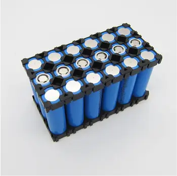MasterFire 20buc/lot 3*6 Celule 18650 Baterii Distanțier Radiante de Plastic Coajă de Căldură Suport Baterie Suport