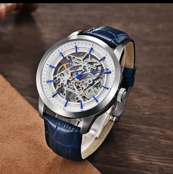 Pagani Design de Brand de Top Bărbați Automat Ceas Mecanic de Moda de Lux de Afaceri Impermeabil Ceas, din Piele de sex Masculin Ceas Relogio