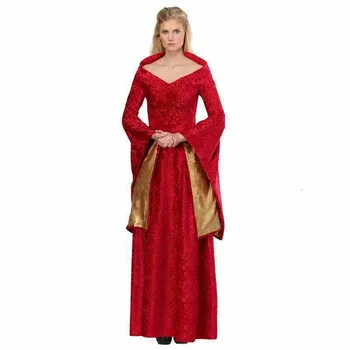 Halloween europa de varsta de mijloc elegant de teatru palace retro cosplay nobilimea ceai costum rupe rochie vintage cosplay dress pentru femei