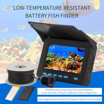 WF25C 4.3 inch LCD Monitor MINI Fish Finder 1200TVL Pescuit Subacvatic Camera de Pește Finder aparat de Fotografiat Impermeabil cu DVR 20/30M de Cablu