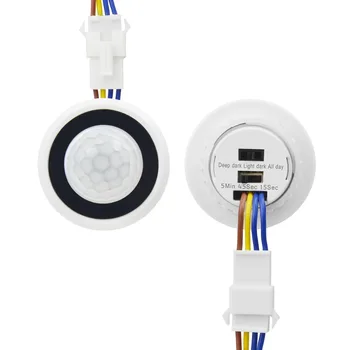 Smart Senzor PIR Detector Smart Switch 220V 110V Timp de Întârziere Reglabil Senzor de Miscare Sensibil Detector Modul Comutator de Lumină