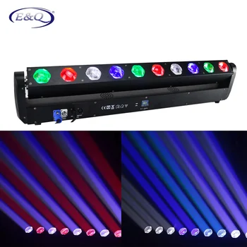 LED-uri profesionale scanner DMX fascicul bar RGBW lumina 10X40W 4in1 RGBW moving head LED bar de lumina pentru scena parte lumina ringul de dans
