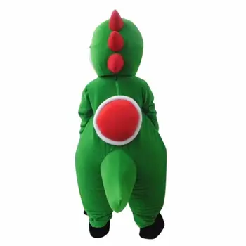 New Adult Spuma Deluxe dragon Petrecere Mascota Costum de Craciun de Lux Rochie de Fată Halloween Costum Mascota Gratuit Nava