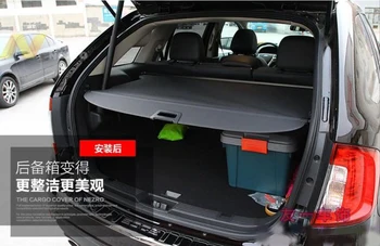 Retractabil de marfă din spate capac portbagaj nuanta de asigurări pentru Ford Edge 2009-2016 mare-echipat modelul