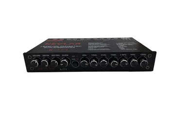 7 Segment Egalizator Audio Auto EQ Tuning Crossover Amplificator DC 12V