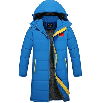 Practic bărbați jachete de iarnă și haina stil lung cu gluga cald hanorace, sacouri paltoane ABZ100