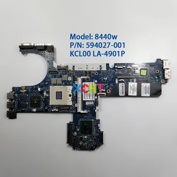 Pentru HP EliteBook 8440w Serie 594027-001 KCL00 LA-4901P NoteBook PC Laptop Placa de baza Placa de baza Placa de baza