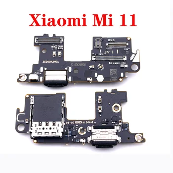 Pentru Xiaomi Mi 11 Original Incarcator USB Port de Încărcare Panglică Flex Cablu USB Conector Dock Bord