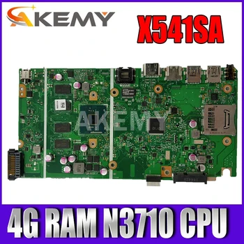 AKemy X541SA placa de baza Pentru ASUS X541SA X541S F541S CPU/N3710 4GB/Memorie laptop placa de baza testate de lucru original, placa de baza