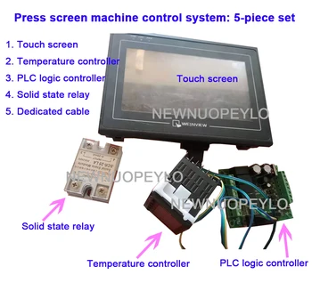 ACF Repararea ecran LCD de echipamente puls mașină de presare sistem de control touch screen temperatura controler PLC controler logic