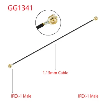1000pcs uFL/u.FL/IPX/IPEX-1 IPEX 4(MHF4) de sex Feminin/Masculin Plug WIFI Antena RF Cablu RG1.13/0.81 mm Extensie