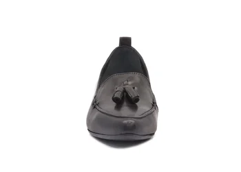 Gedikpaşalı 4038 Negru 2021 Vara Doamnelor Pantofi De Balerina Real De Vacă Din Piele Lift De Zi Cu Zi Casual Utilizarea Respirabil Adidași Ciucuri Elegant