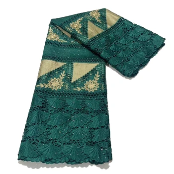 African ghipura cablul de dantela tesatura 2020 înaltă calitate dantelă de moda broderie franceză nigerian țesături dantelă pentru rochie de mireasa A02