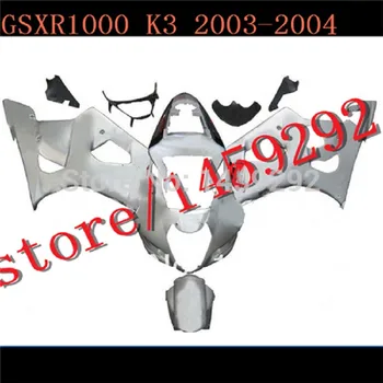 Alb Injecție pentru UN GSXR1000 03-04 K3 K4 GSXR 1000 R GSXR 1000 03 04 2003 2004 carenaj pentru Suzuki