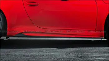 Styling Auto Pentru Porsche 911 991 Vor Stil Fibra De Carbon Partea De Fusta