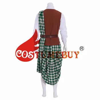 CostumeBuy Outlander serial TV Jamie Fraser Costum Medieval Istoric de Costum Barbati Regency Kilt Scoțian Costum Personalizat L920