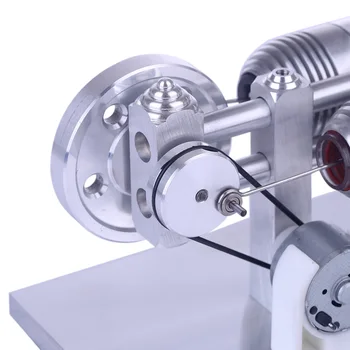 Performanță Superioară De Aluminiu Aliaj De Cuarț Tub De Încălzire Motor Stirling Educative Model Kit De Construcție