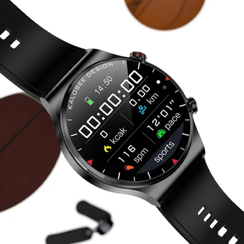 Ceas inteligent Oameni Mari Bateriei IOS Android Smartwatch Heart Rate Monitor de Presiune sanguina Fitness Tracker Impermeabil Bluetooth Apel