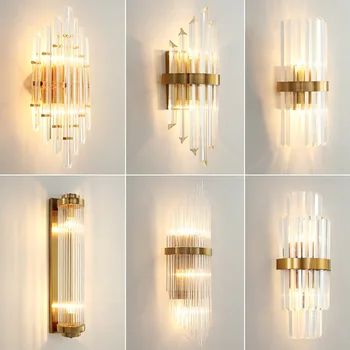 Modern aplique luz comparativ corp de iluminat cu led-uri culoar noptiera camera de zi luminaria de parede lumini de perete pentru casa