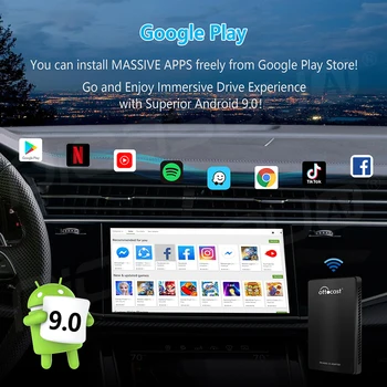 PICASOU 2G+32G Android Auto Carplay Auto fără Fir Wifi Mirrorlink Android Cutie de Navigare Pentru Honda Crv Civic Accord 8 9 10
