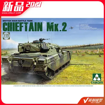 TAKOM 1/35 Britanic Chieftain MK.2 Tanc Principal de Luptă ansamblul Model de Colectie din Plastic Clădire Pictura Jucării 2040