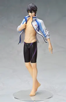 Originală: Anime Gratuit! Haruka Nanase 23cm PVC Acțiune Figura Figura Anime Jucarii Model Figura de Colectare Papusa Cadou