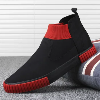 Respirabil Barbati Casual Pânză Vulcanizat Cizme Stil Britanic Barbati Pantofi Loafer de Tineret Tendință Rezistent la Uzura Adidas Pantofi 20233