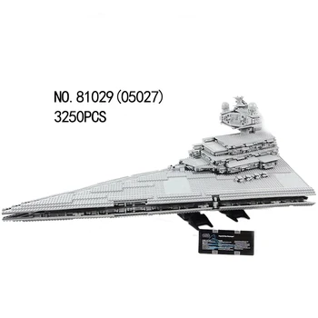 Steaua Serie de Războaie 05027 81029 Imperial Star Destroyer Model Blocuri Caramizi Set Jucarii pentru Copii, Cadouri de Vacanță