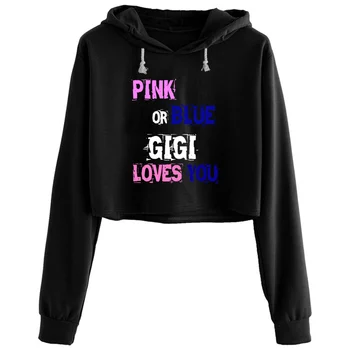 Roz Sau Bleu Gigi Te Iubește Cultură Hoodies Femei Estetice Kpop-Coreean Y2k Pulover Pentru Fete