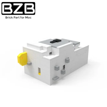 BZB MOC Puzzle Box Drop Pin de Blocare a Decripta Comoara Ladă Cutie Buidling Blocuri de Cărămizi Asambla Fată Băiat Construibil Jucărie Playset Cadou