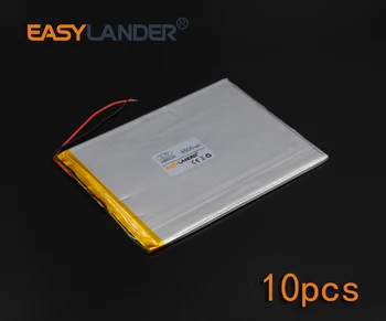 10buc/Lot 3.7 V 4500mAh 3490120 baterie Reîncărcabilă li-Polimer Baterie Li-ion Pentru Notebook-uri de E-Book Banca de Alimentare Portabil dvd tablet PC