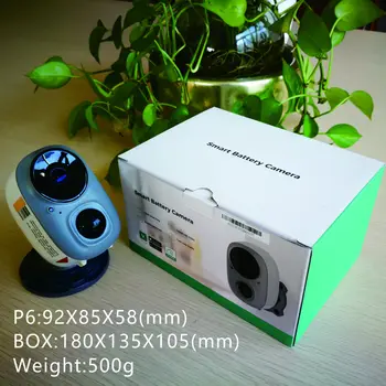 Full HD Senzor PIR Redus de Energie Baterie Reîncărcabilă aparat de Fotografiat CCTV Mini de Supraveghere Interior Exterior Wifi Camera de Securitate Wireless