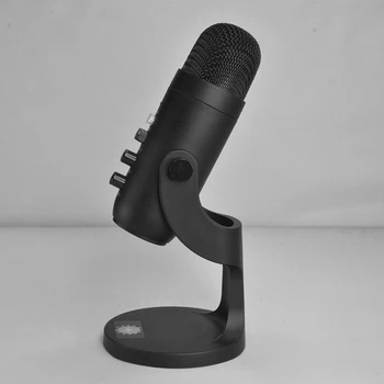USB Microfon cu Condensator pentru Calculator,de 360 de Grade, Reglabil cu Microfon pentru Jocuri, Streaming Podcasting Înregistrare